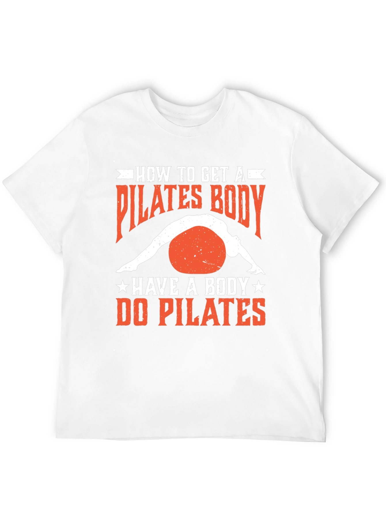 Pilates Body T-Shirt - Fitness Workout Tee