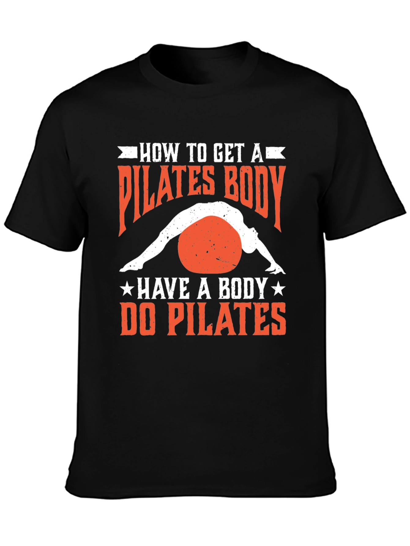 Pilates Body T-Shirt - Fitness Workout Tee