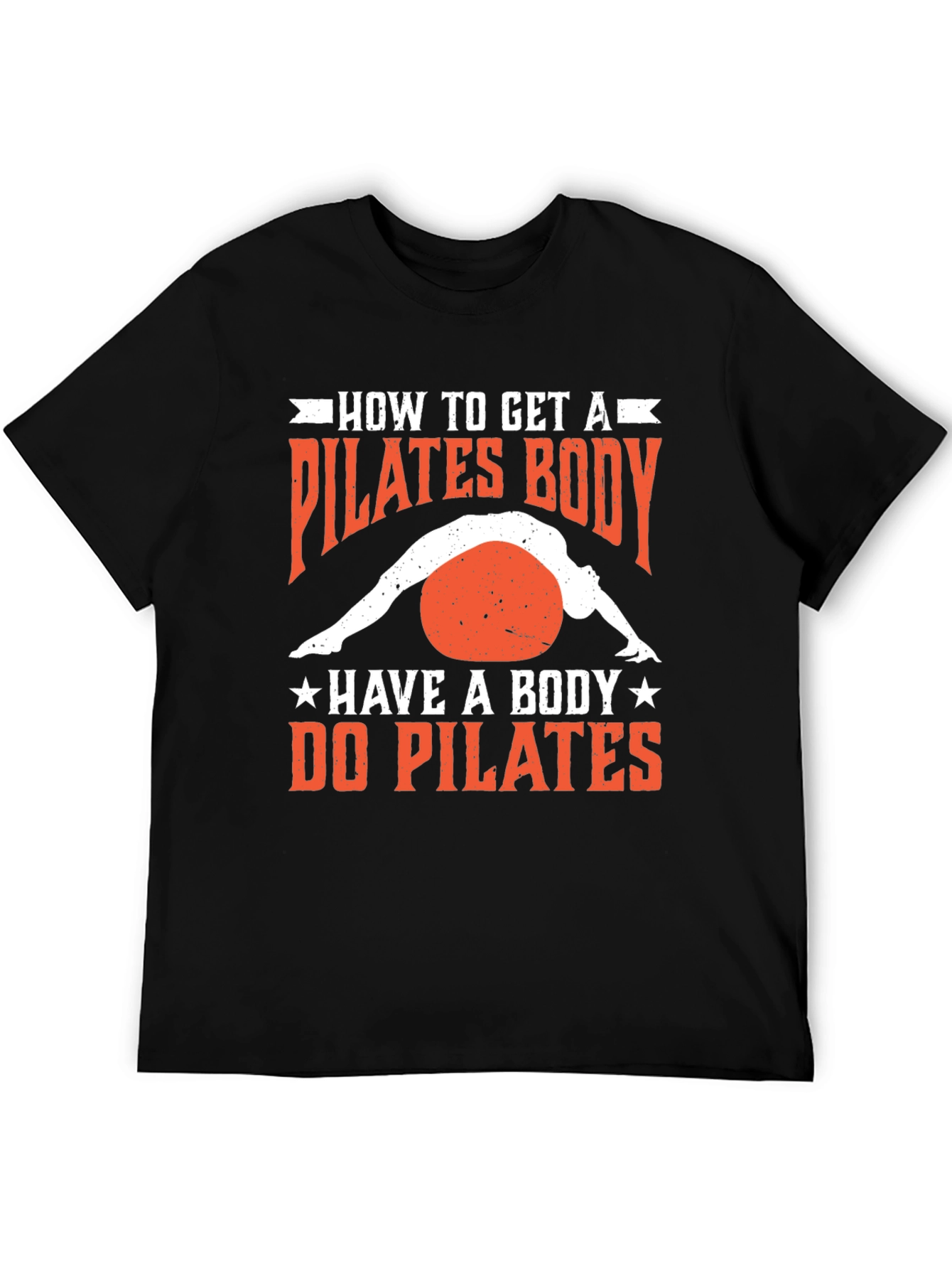 Pilates Body T-Shirt - Fitness Workout Tee