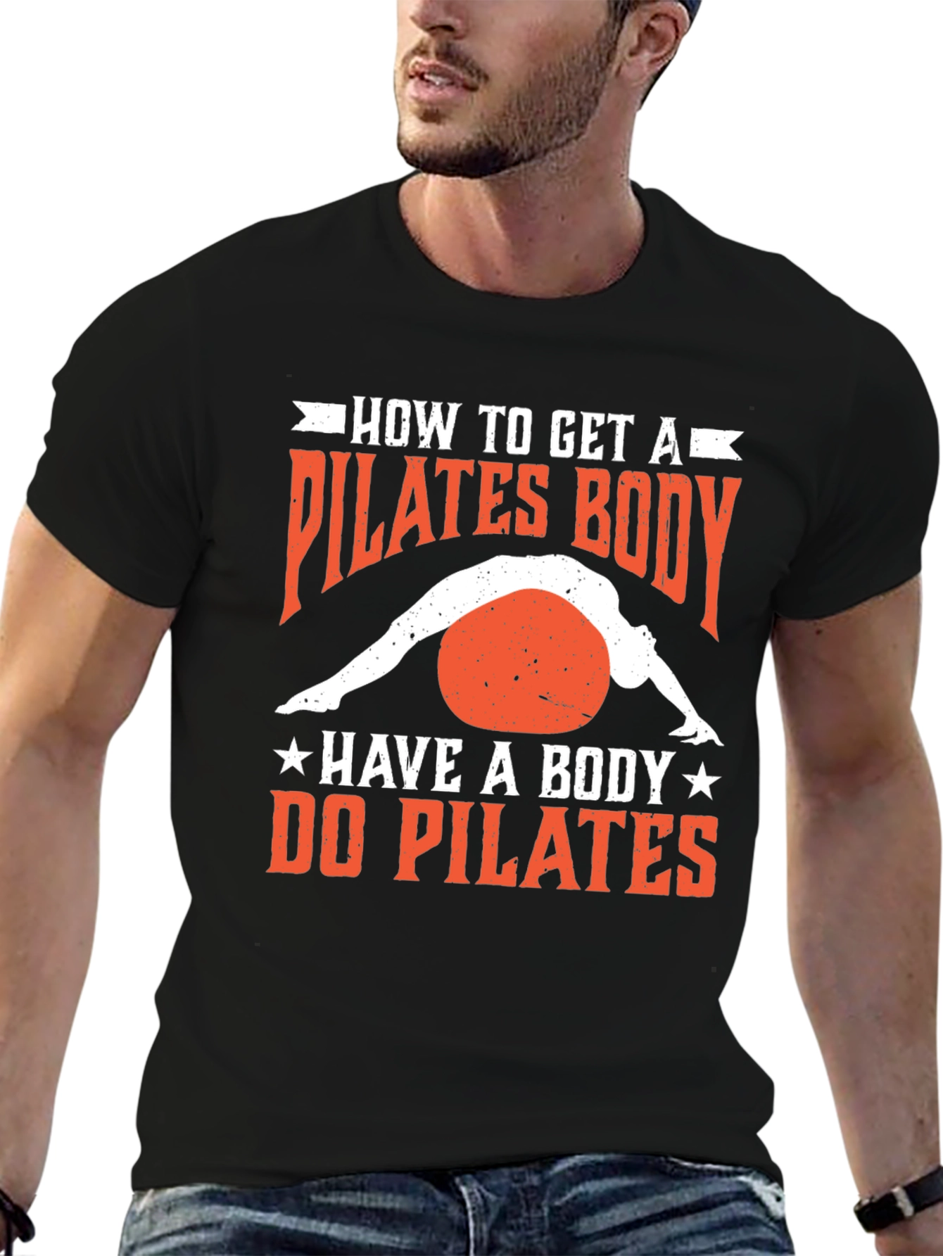 Pilates Body T-Shirt - Fitness Workout Tee