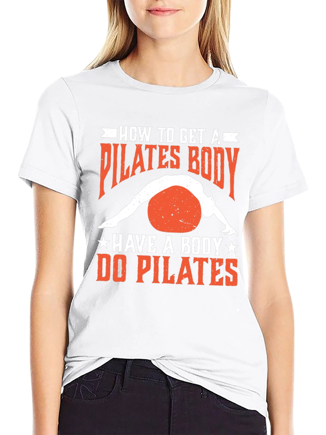 Pilates Body T-Shirt - Fitness Workout Tee