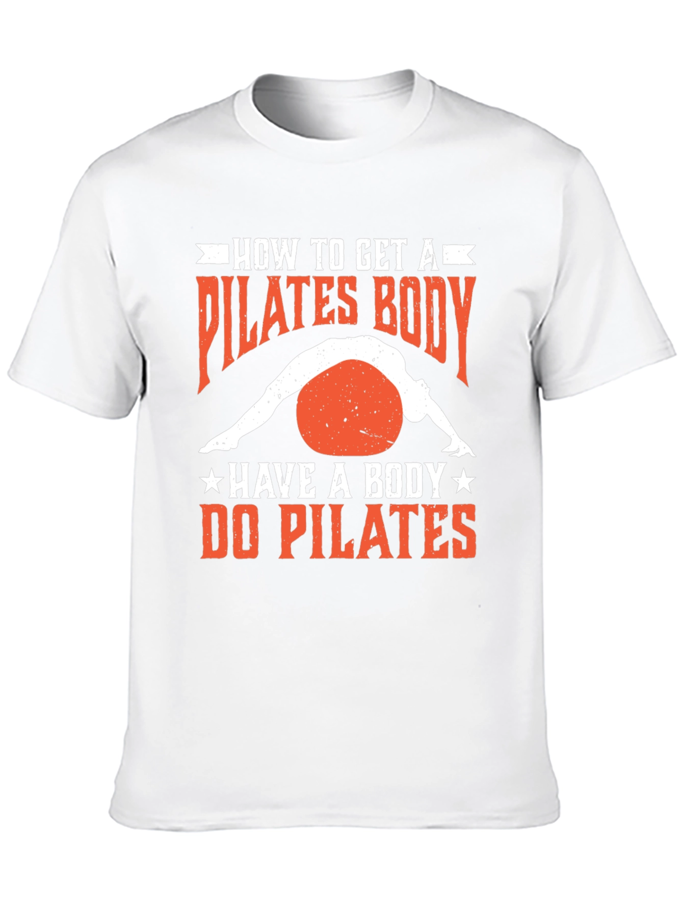 Pilates Body T-Shirt - Fitness Workout Tee