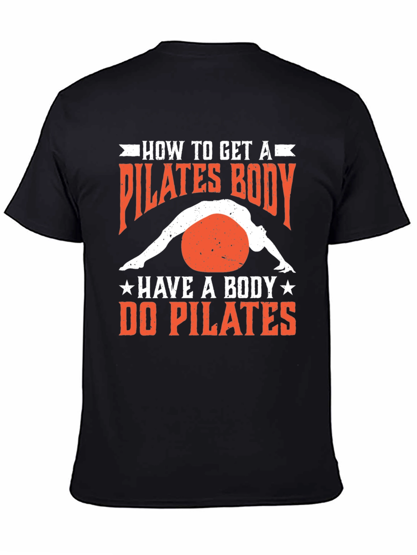 Pilates Body T-Shirt - Fitness Workout Tee
