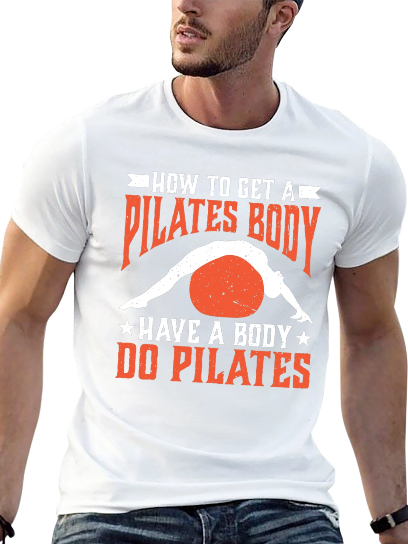 Pilates Body T-Shirt - Fitness Workout Tee