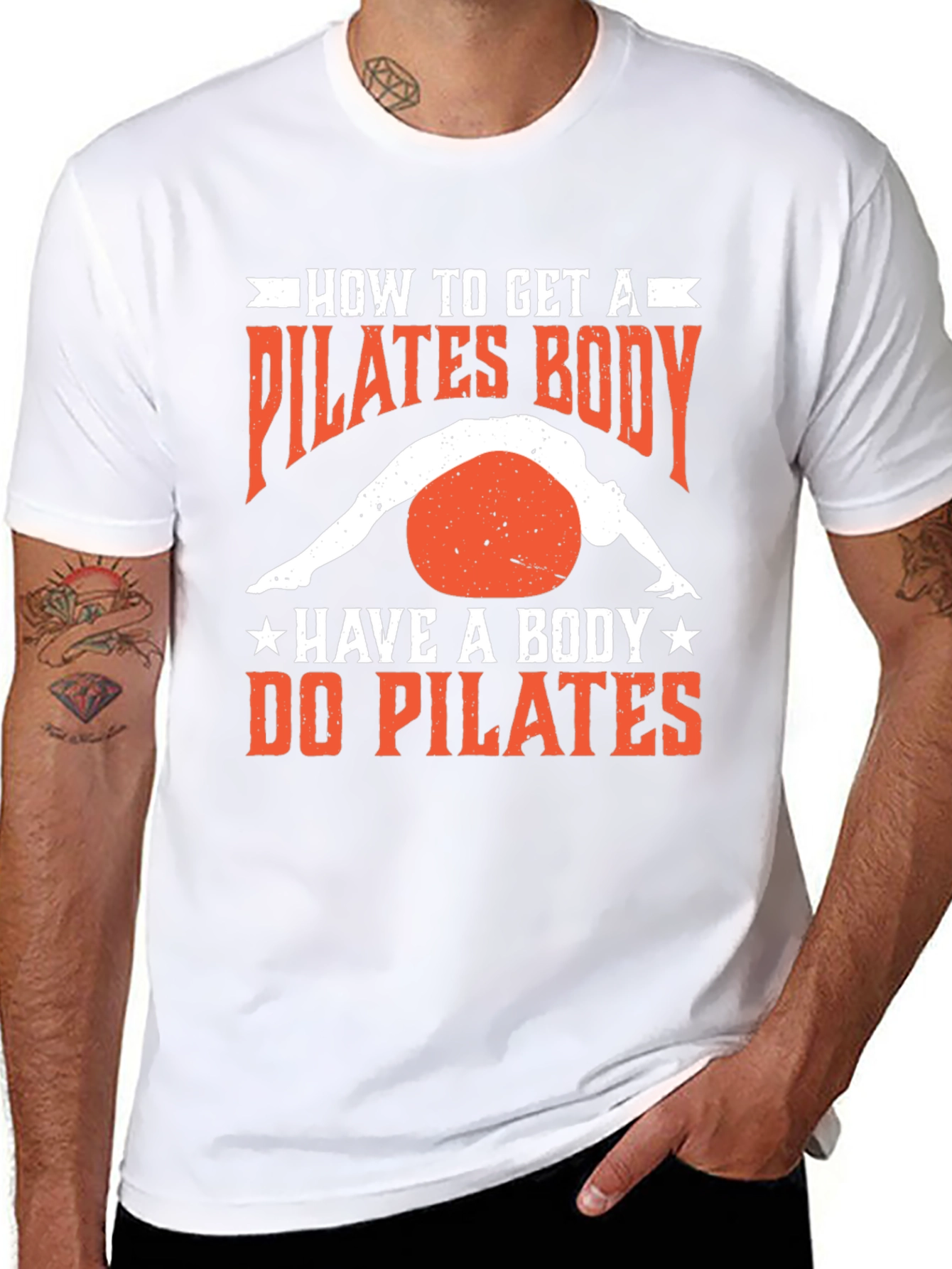 Pilates Body T-Shirt - Fitness Workout Tee