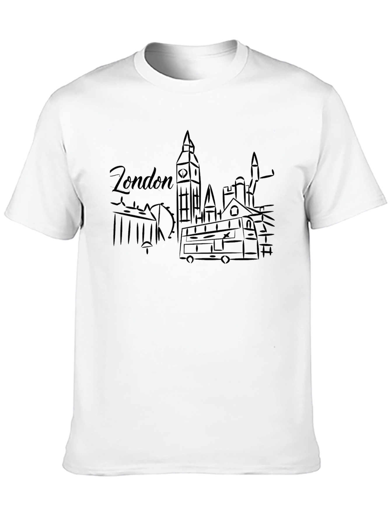 London Skyline Graphic Tee