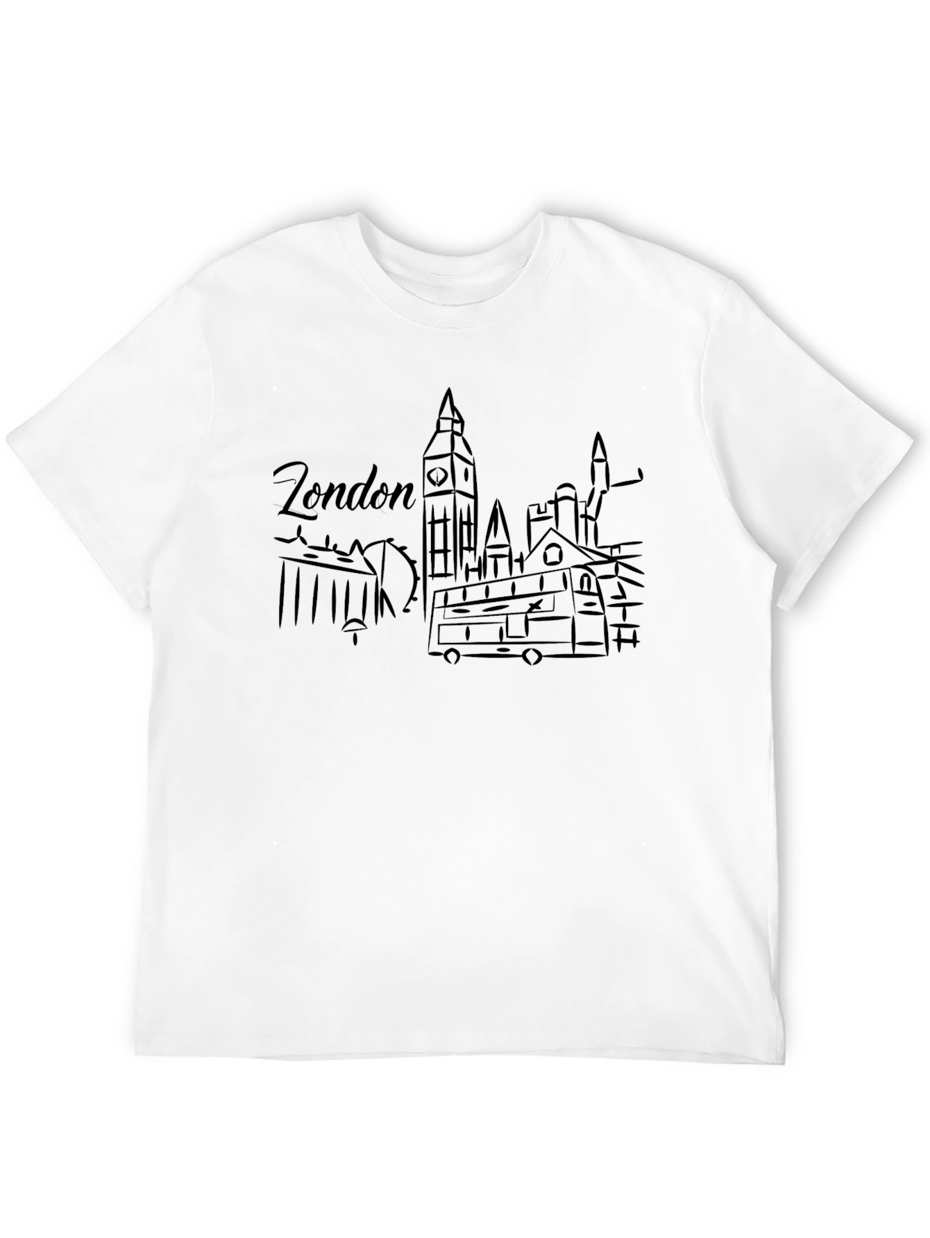 London Skyline Graphic Tee