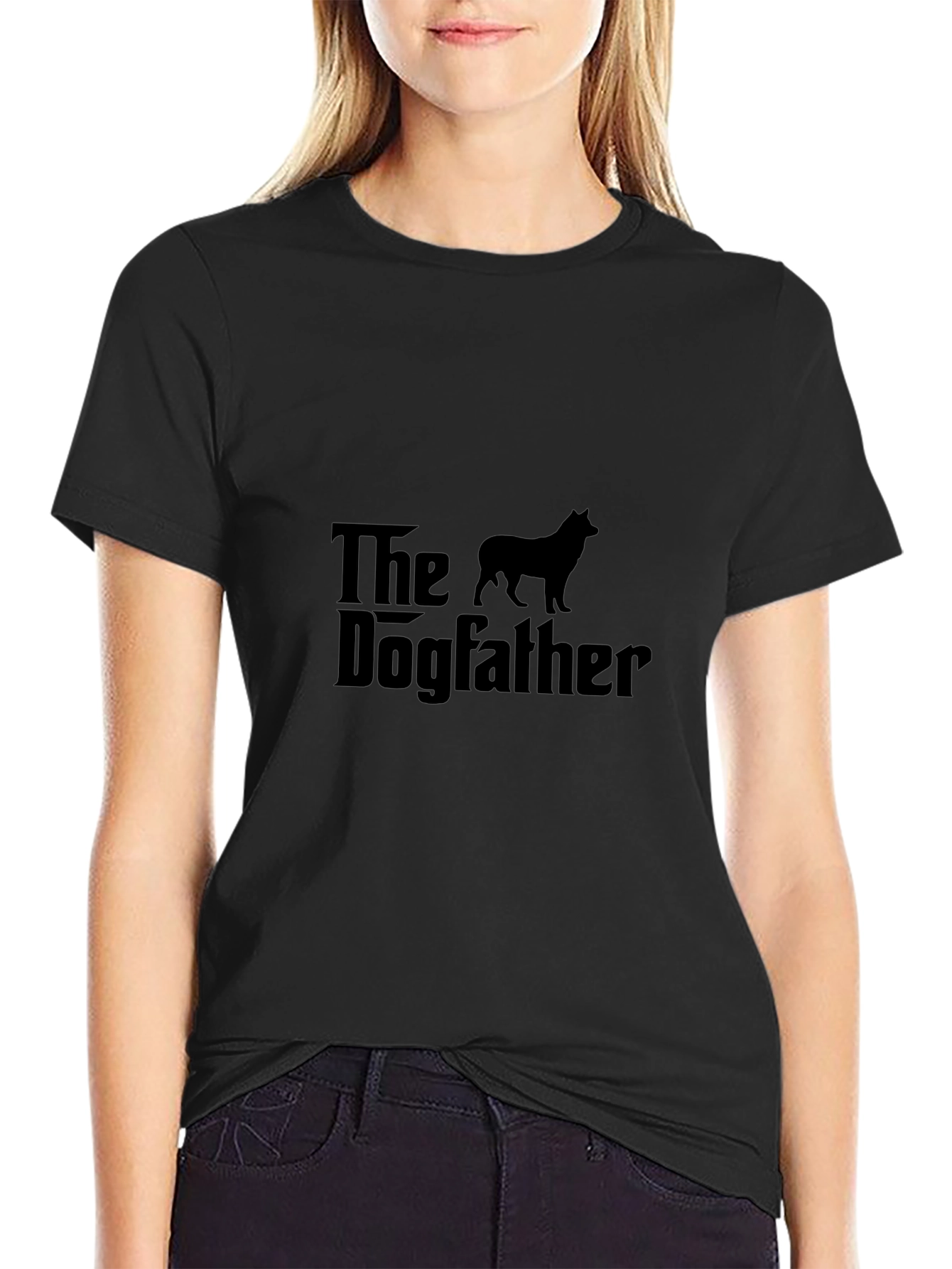 The Dogfather Black T-Shirt