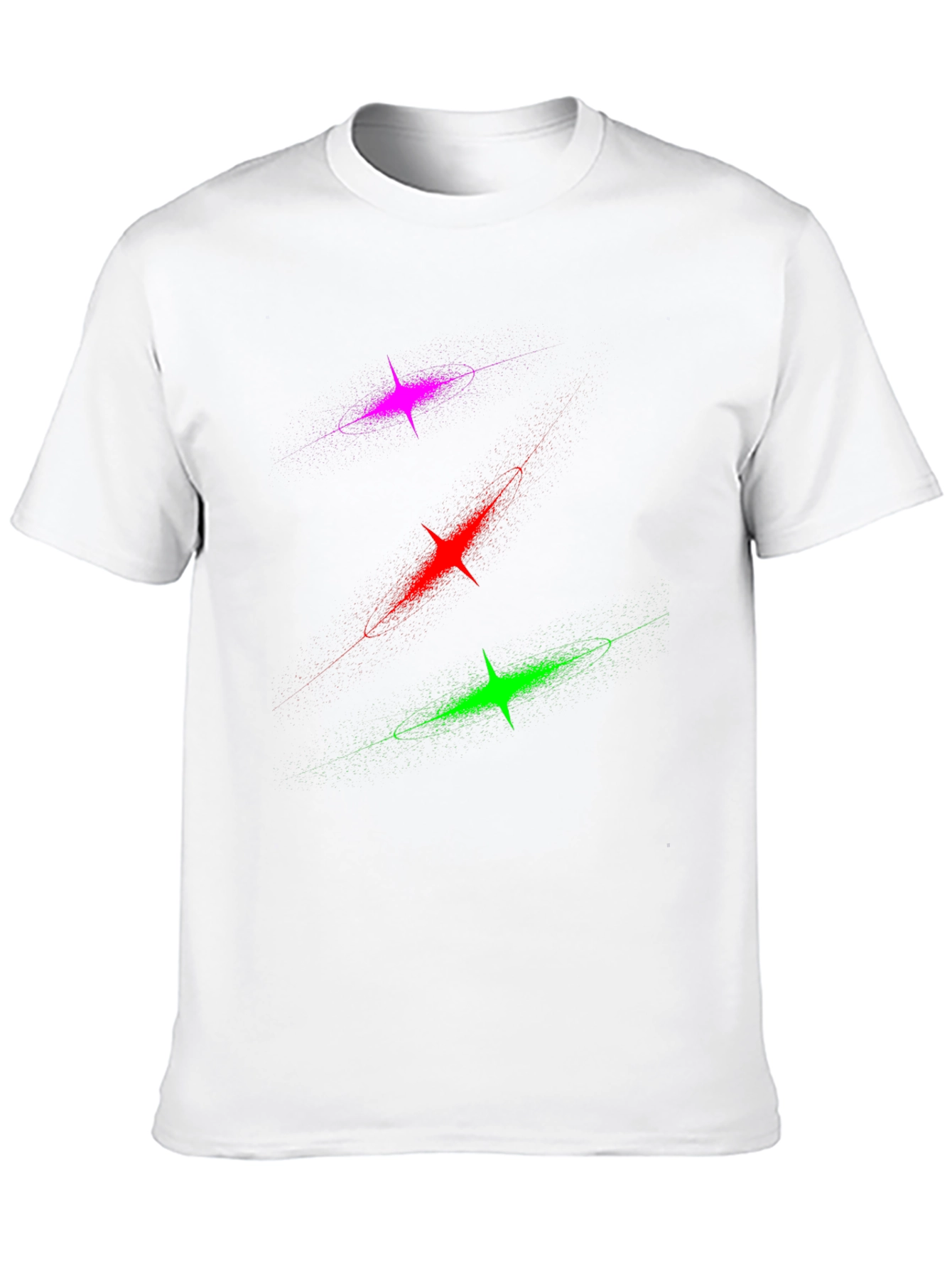 Galaxy Star T-Shirt - Mens Black Graphic Tee