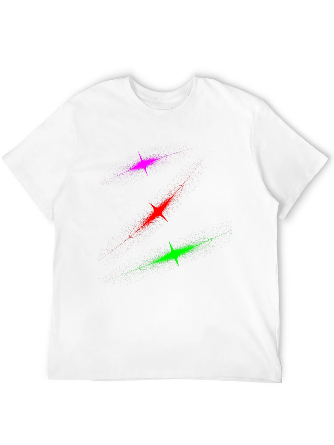 Galaxy Star T-Shirt - Mens Black Graphic Tee