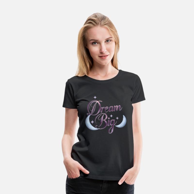 Dream Big T-Shirt – Elegant Pastel Design