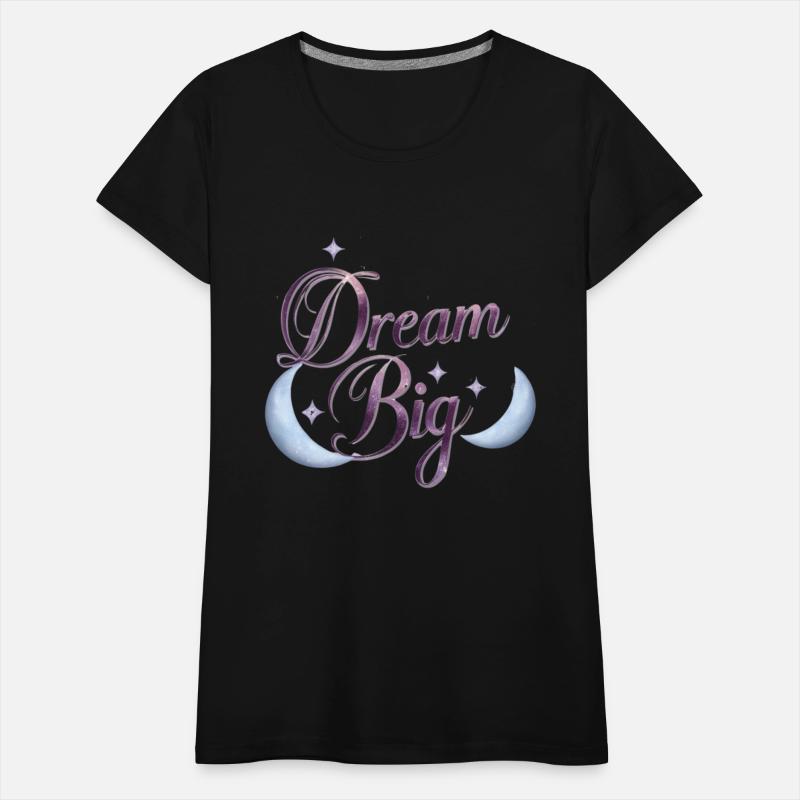 Dream Big T-Shirt – Elegant Pastel Design