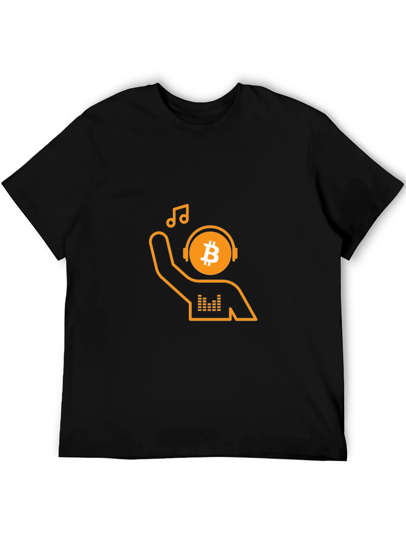 Bitcoin DJ T-Shirt - Crypto Music Lover Tee