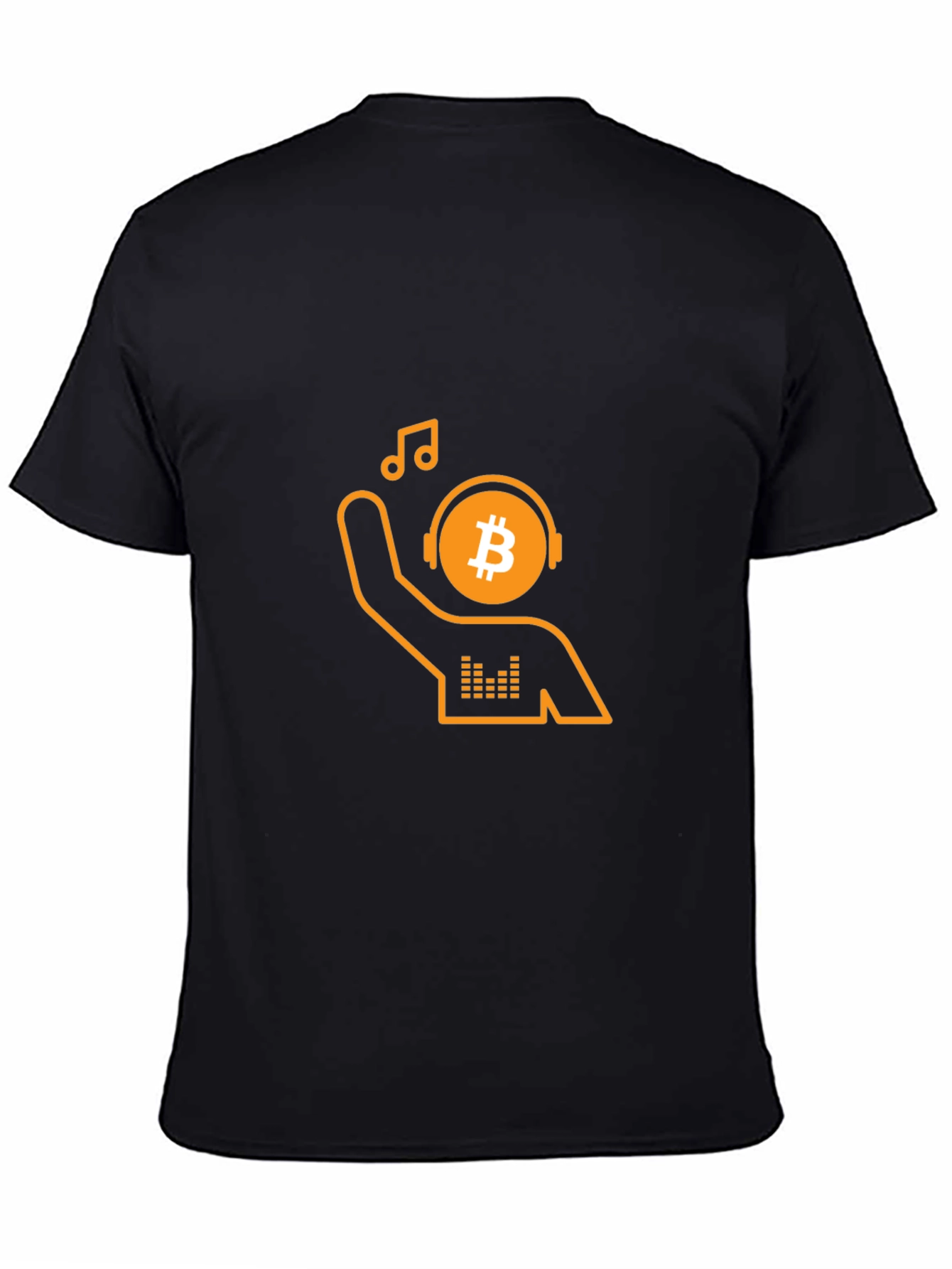 Bitcoin DJ T-Shirt - Crypto Music Lover Tee