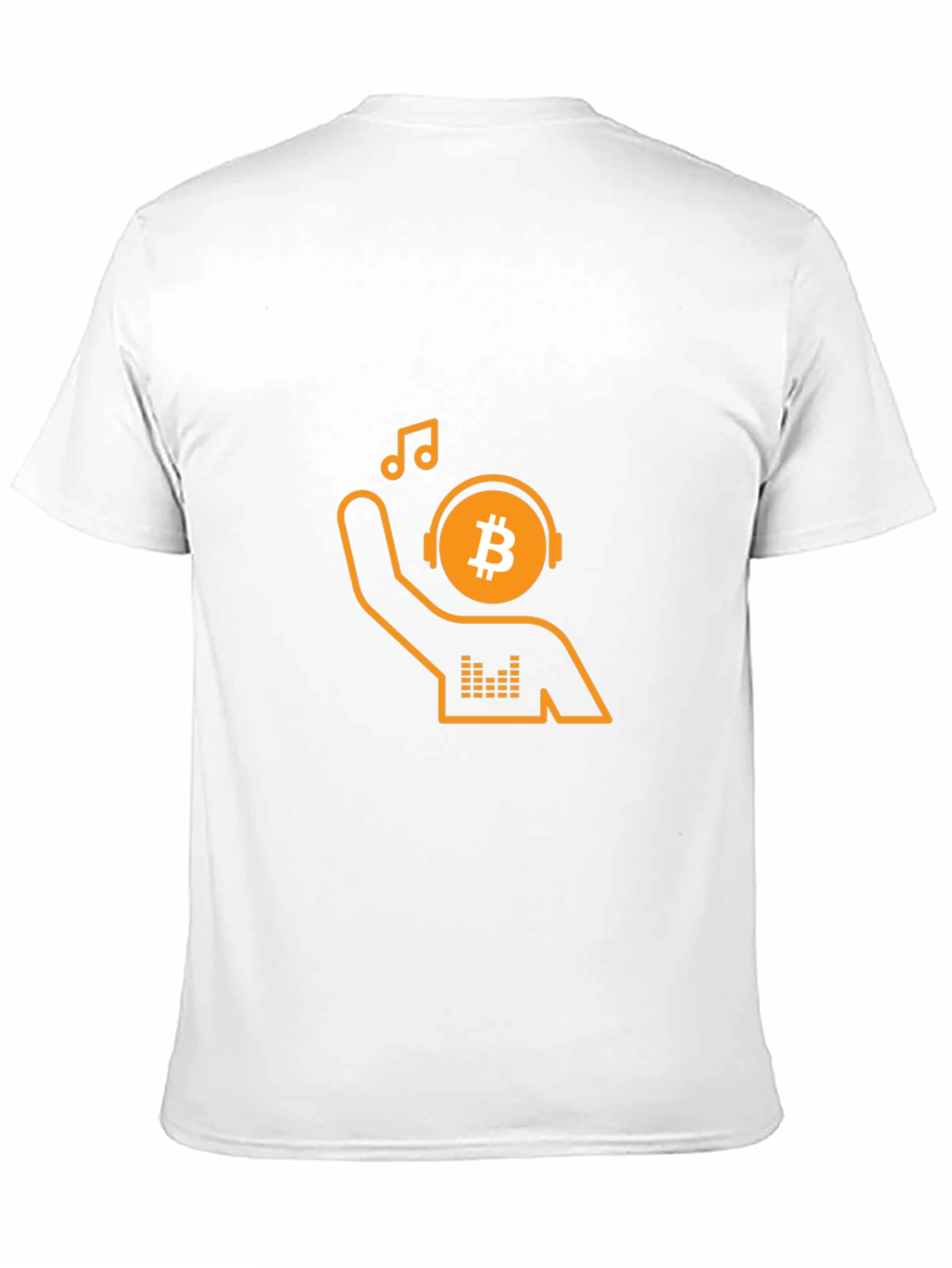 Bitcoin DJ T-Shirt - Crypto Music Lover Tee