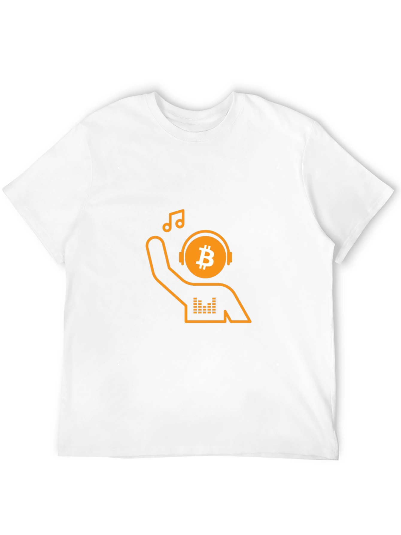 Bitcoin DJ T-Shirt - Crypto Music Lover Tee