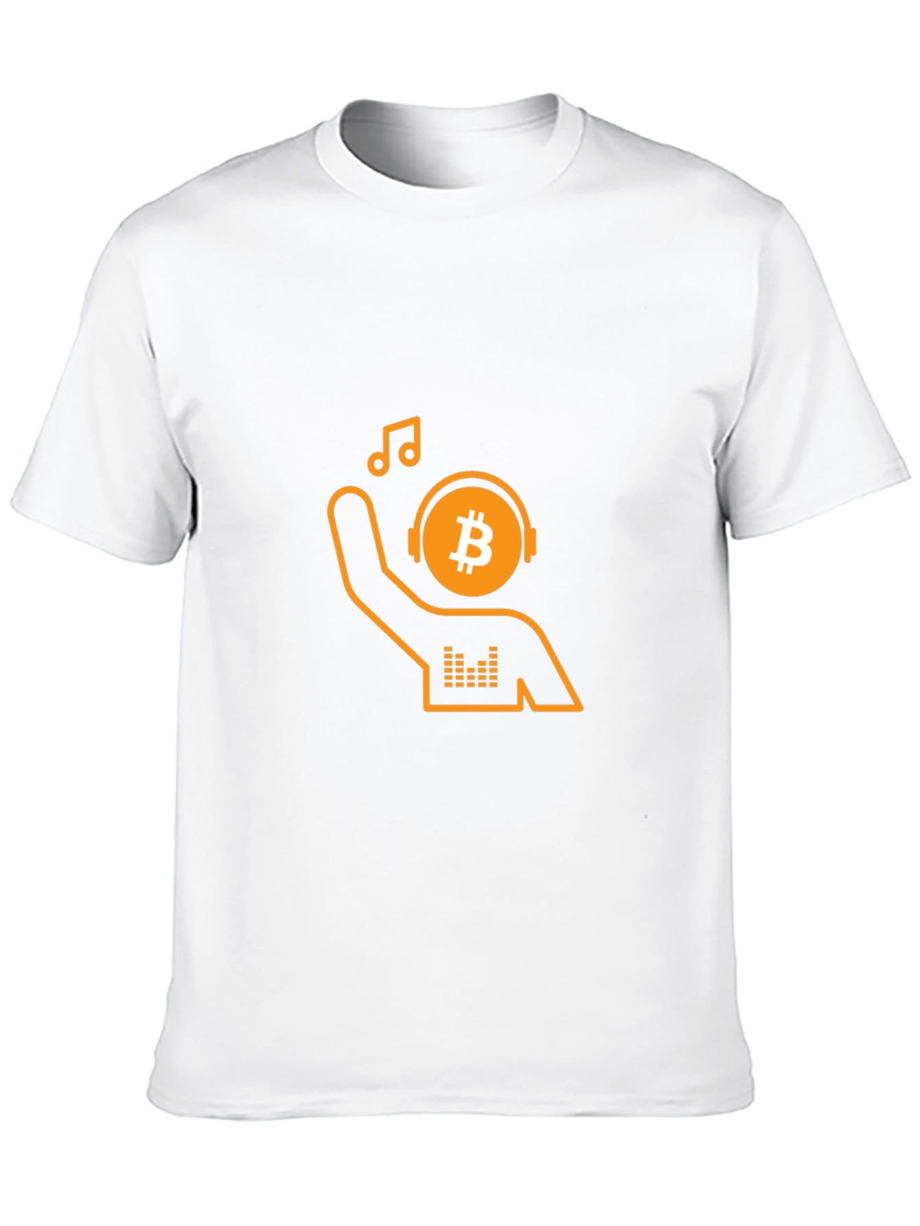 Bitcoin DJ T-Shirt - Crypto Music Lover Tee