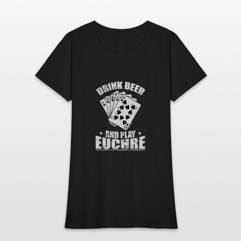 Drink Beer and play Euchre Card Game