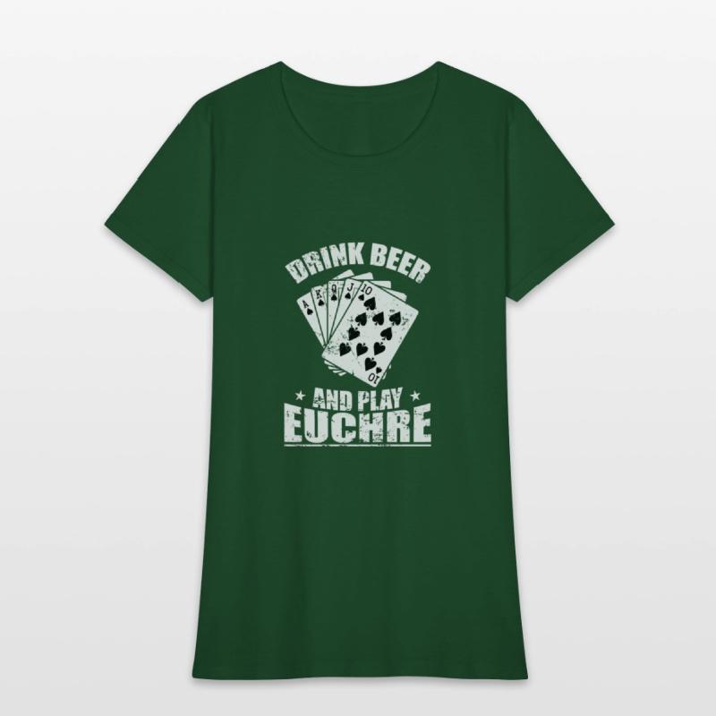 Drink Beer and play Euchre Card Game