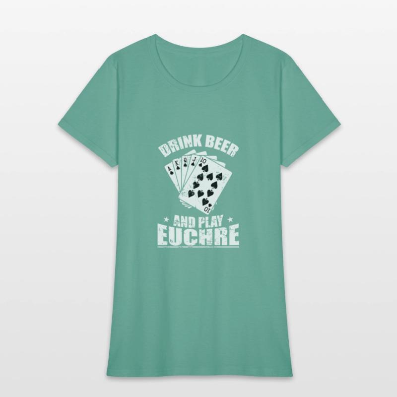 Drink Beer and play Euchre Card Game