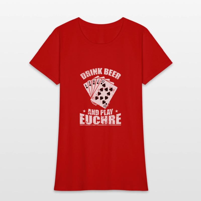 Drink Beer and play Euchre Card Game