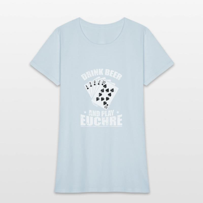 Drink Beer and play Euchre Card Game