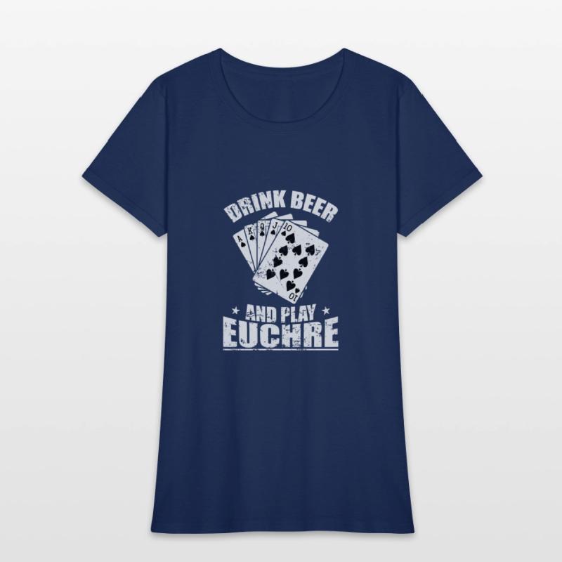 Drink Beer and play Euchre Card Game