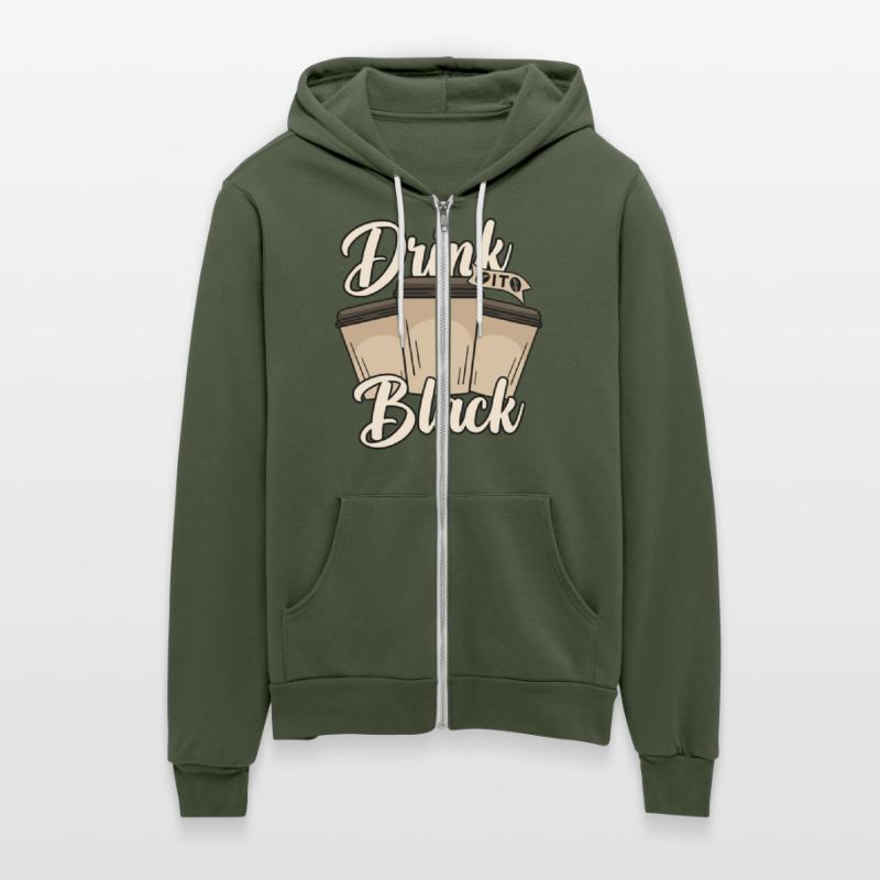 Drink Black Coffee Coffee Typography