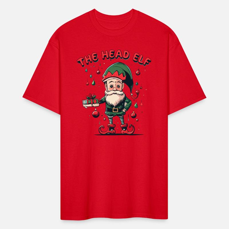 Dripping The Head Elf Santa Claus Present Winter