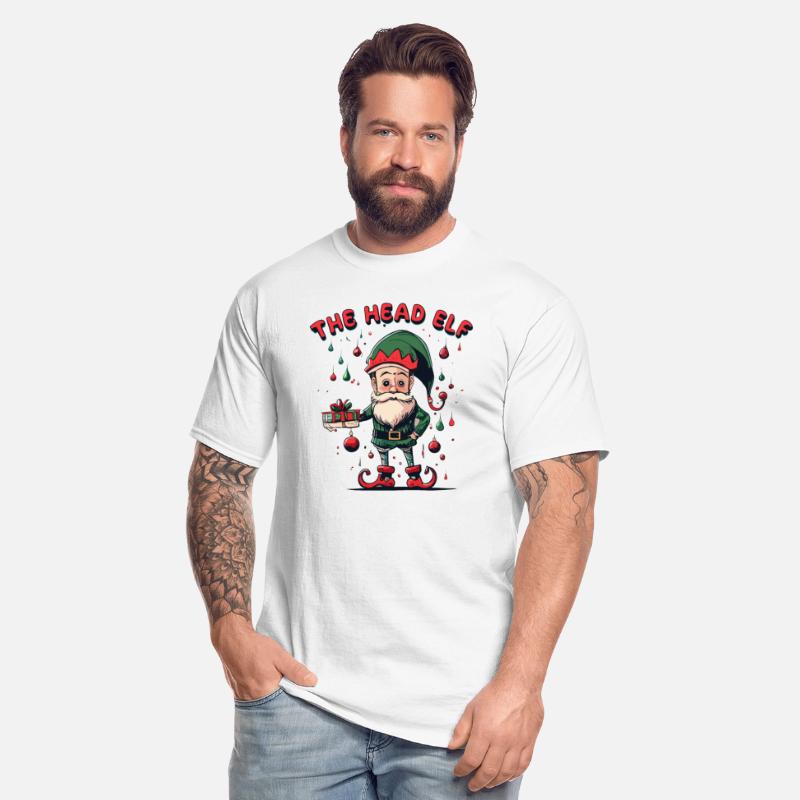 Dripping The Head Elf Santa Claus Present Winter