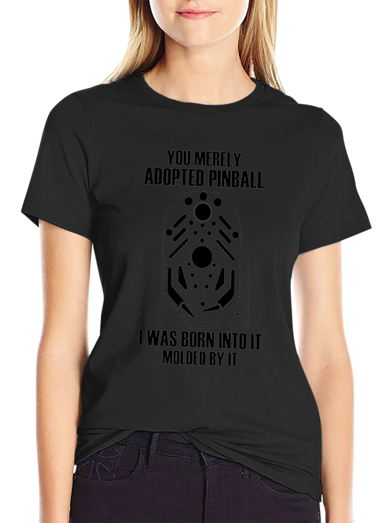 Pinball T-Shirt - You Merely Adopted Pinball Tee