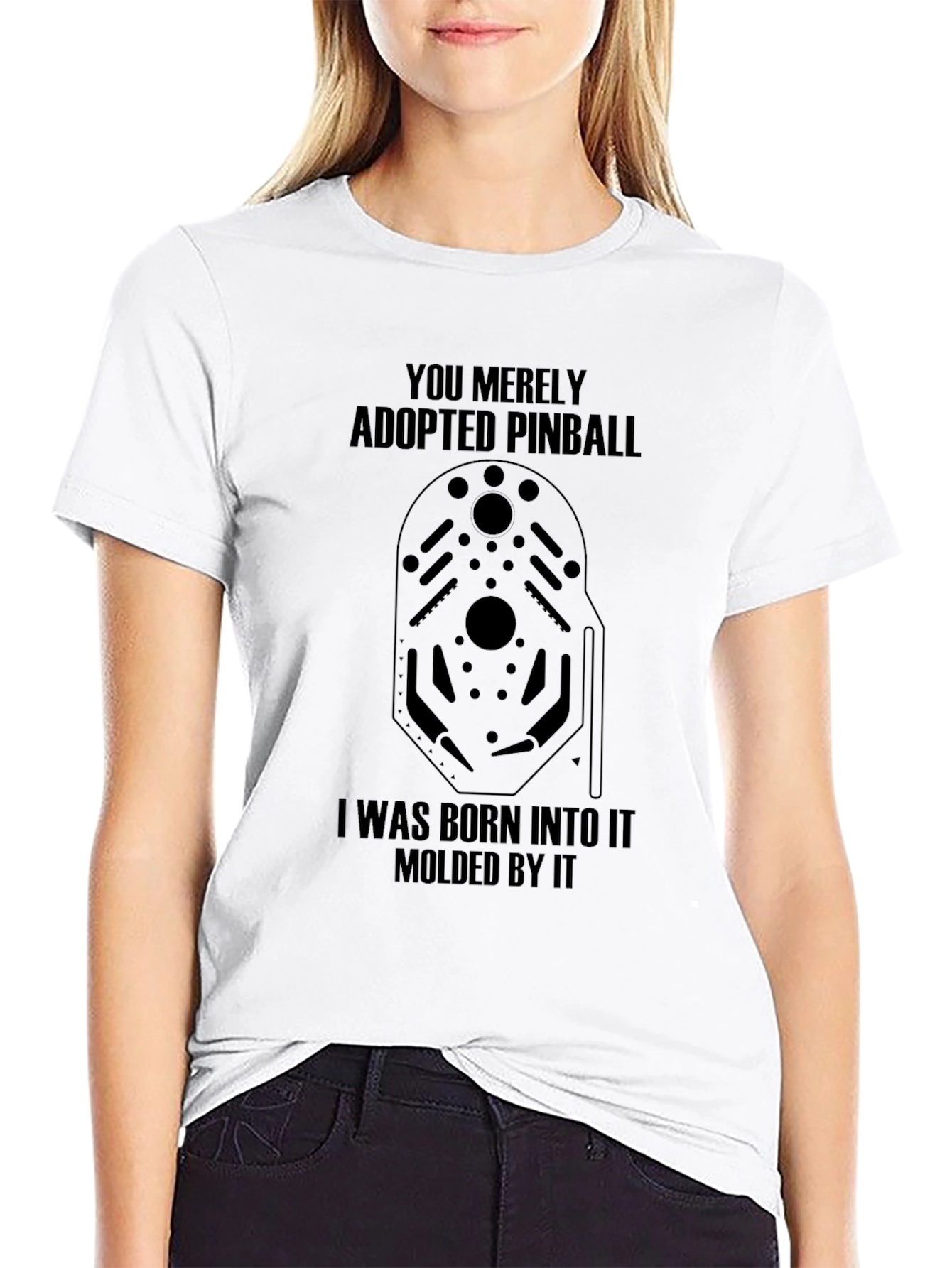 Pinball T-Shirt - You Merely Adopted Pinball Tee