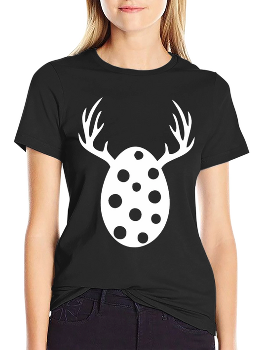Easter Egg Deer Antler T-Shirt Funny Holiday Tee