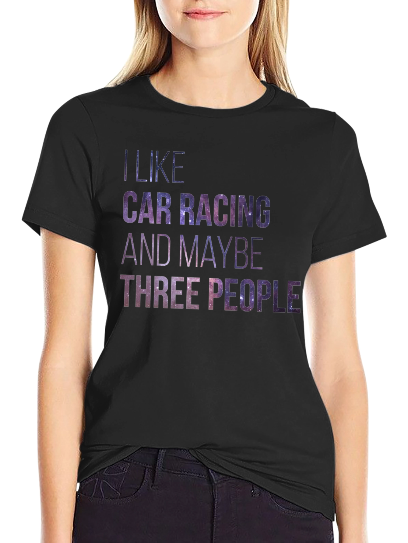 I Like Car Racing Graphic T-Shirt