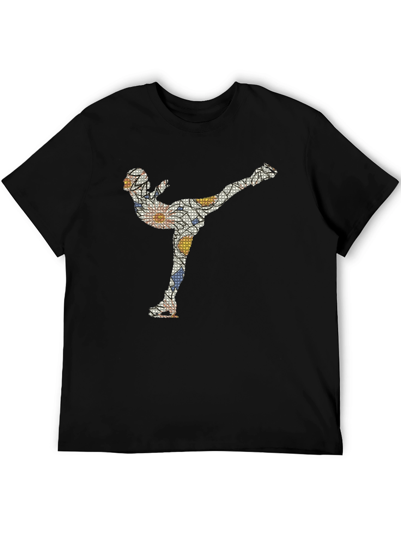 Skater Graphic Tee - Black