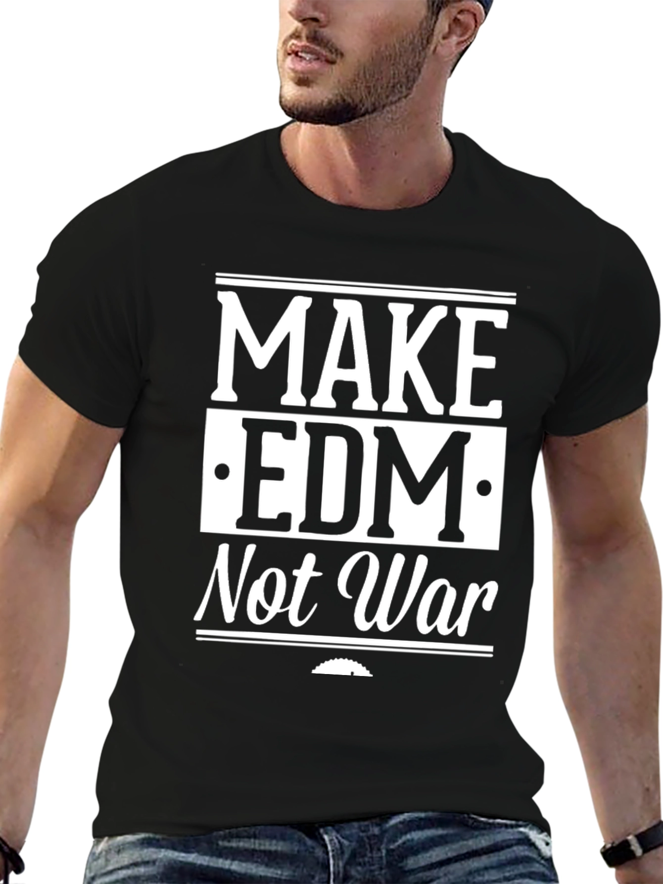 Make EDM Not War Graphic Tee