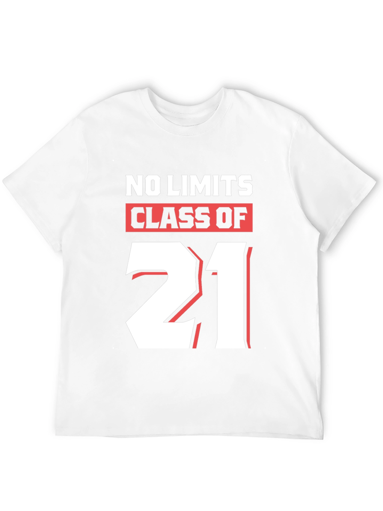 No Limits Class of 21 Black Graphic T-Shirt
