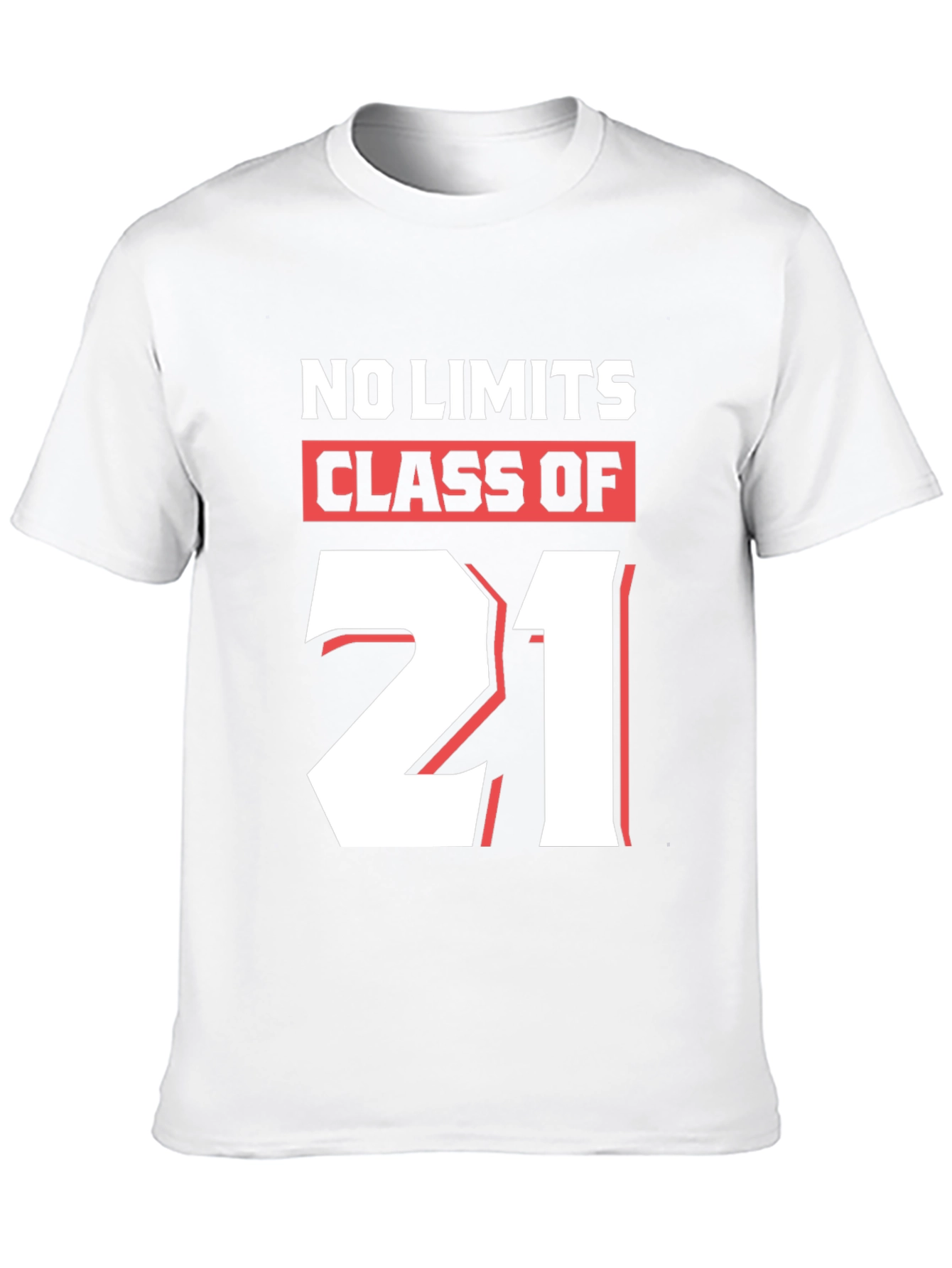 No Limits Class of 21 Black Graphic T-Shirt