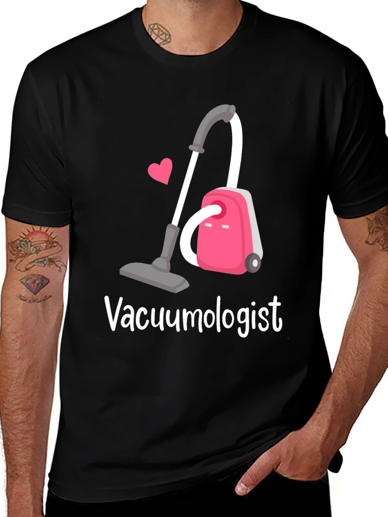 Vacuumologist T-Shirt - Cleaning Humor Tee