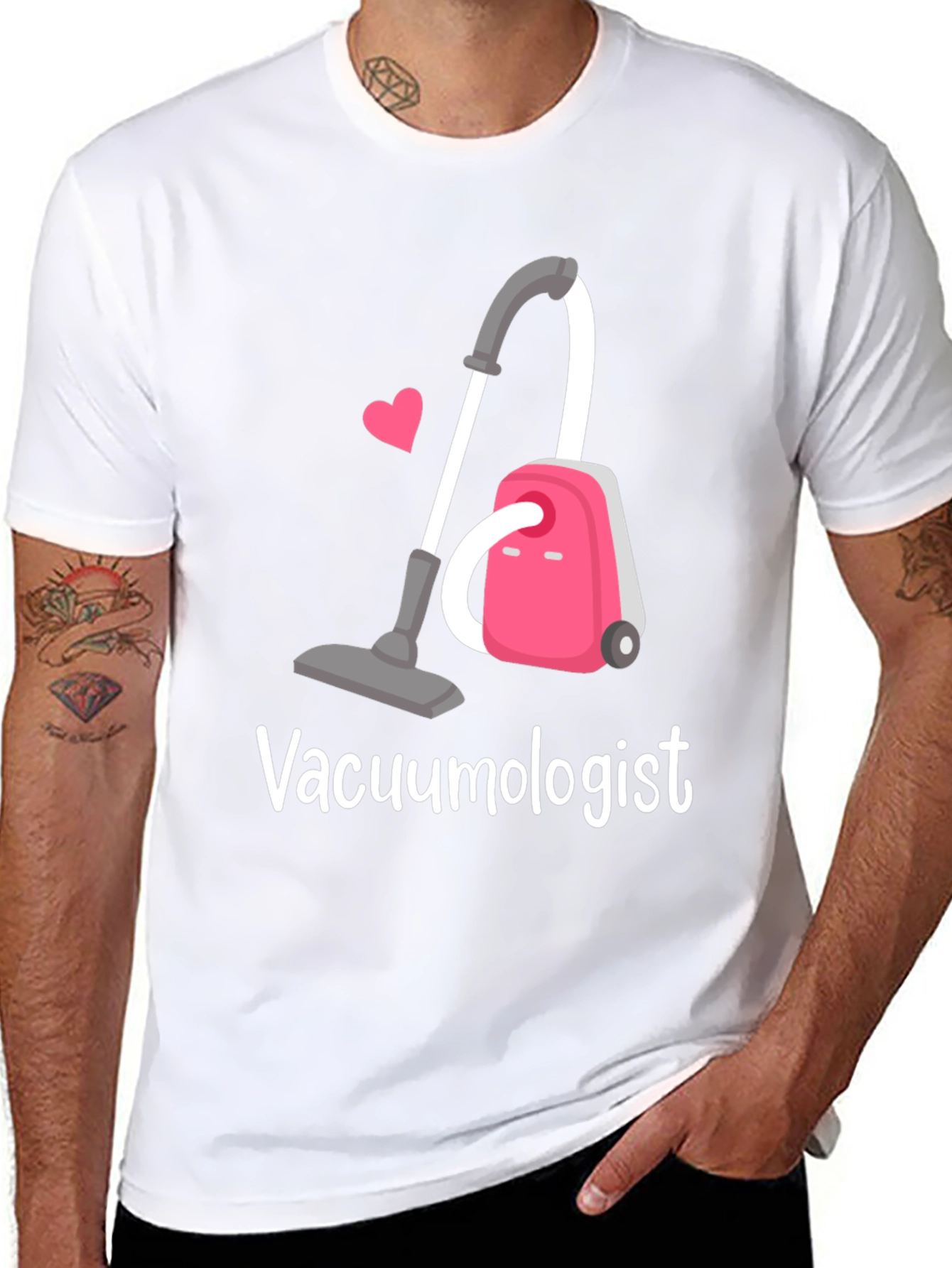 Vacuumologist T-Shirt - Cleaning Humor Tee