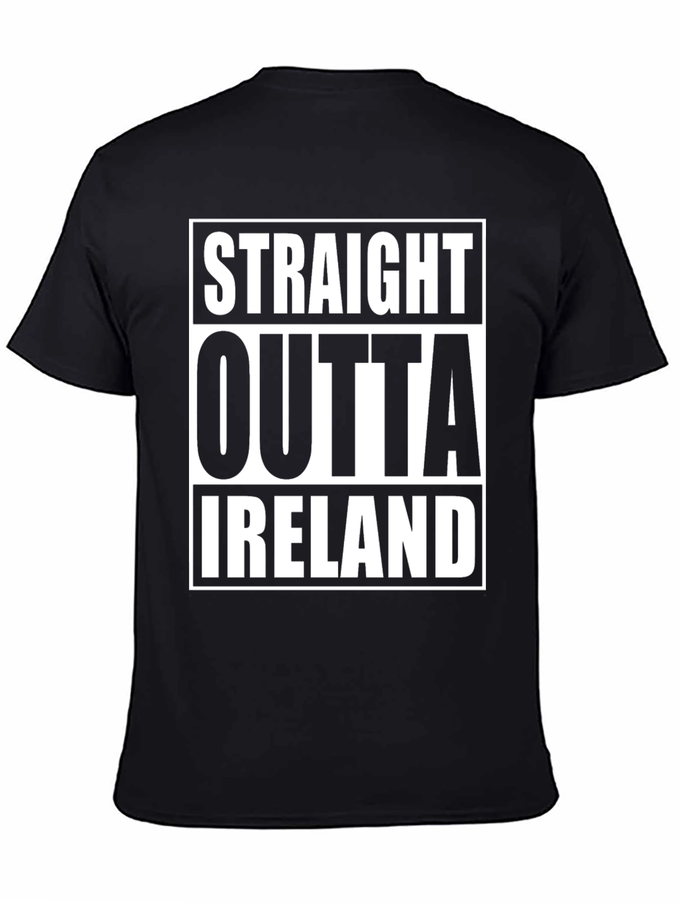Straight Outta Ireland Graphic T-Shirt