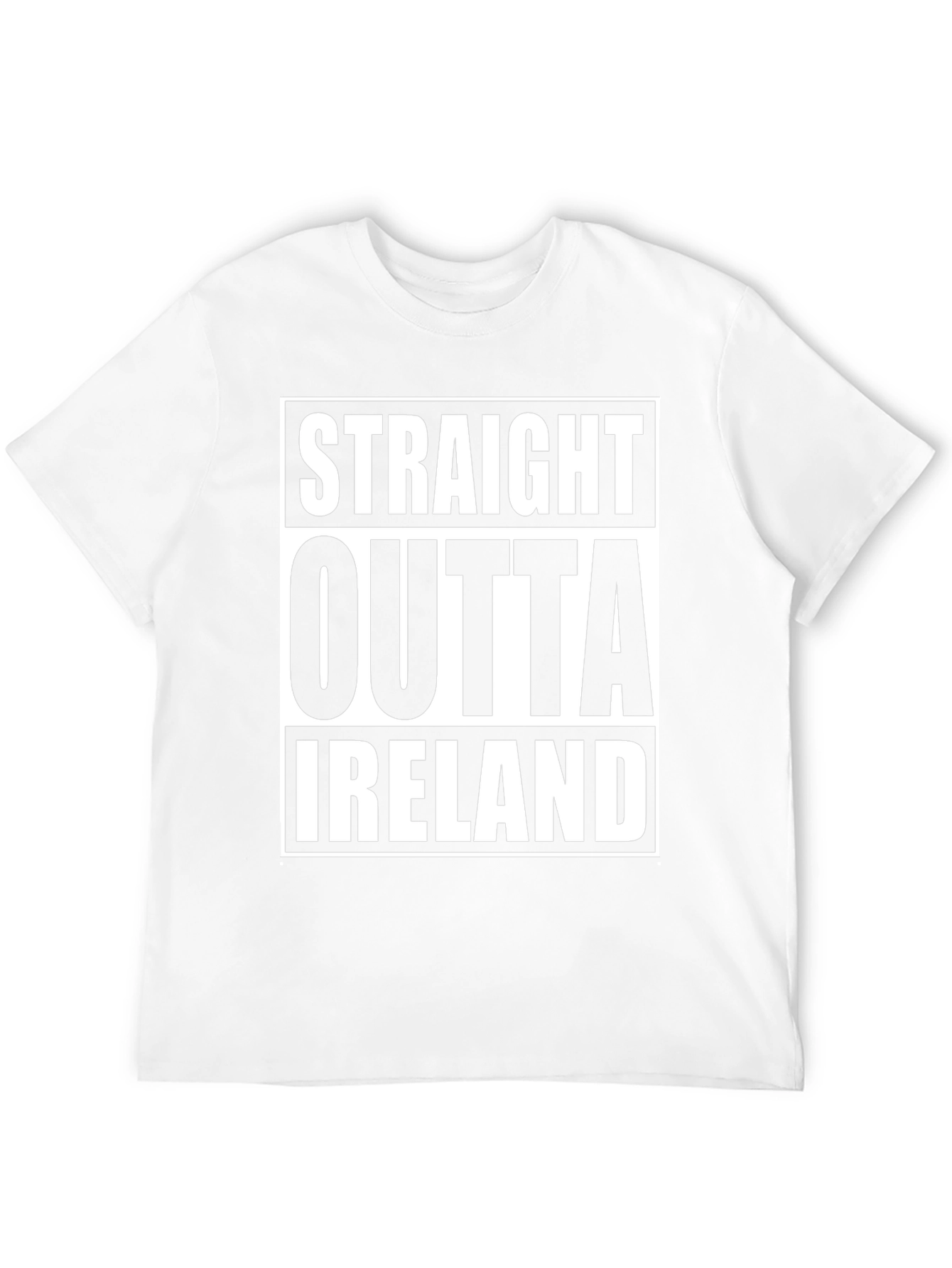 Straight Outta Ireland Graphic T-Shirt
