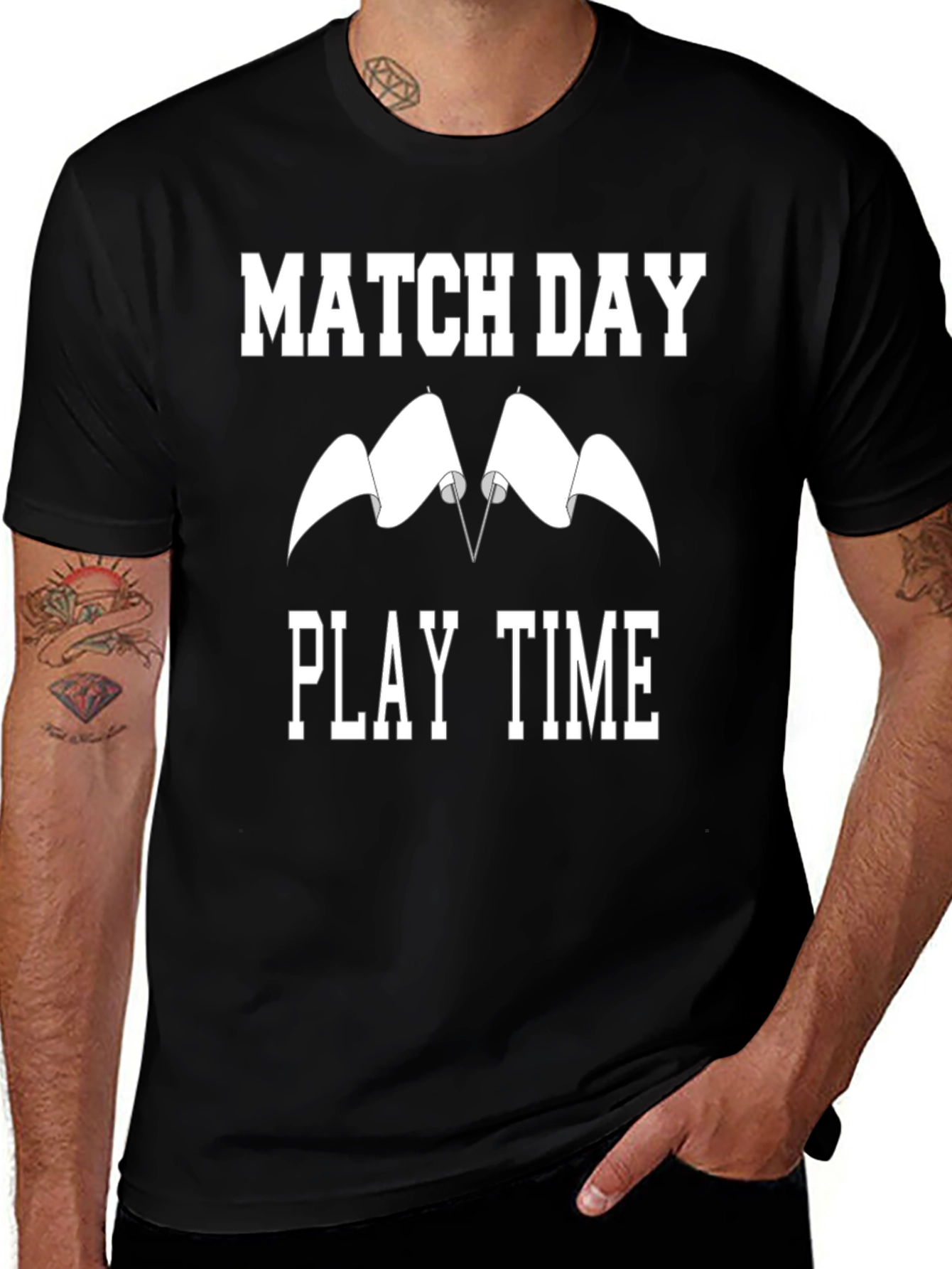 Match Day Play Time Graphic Tee