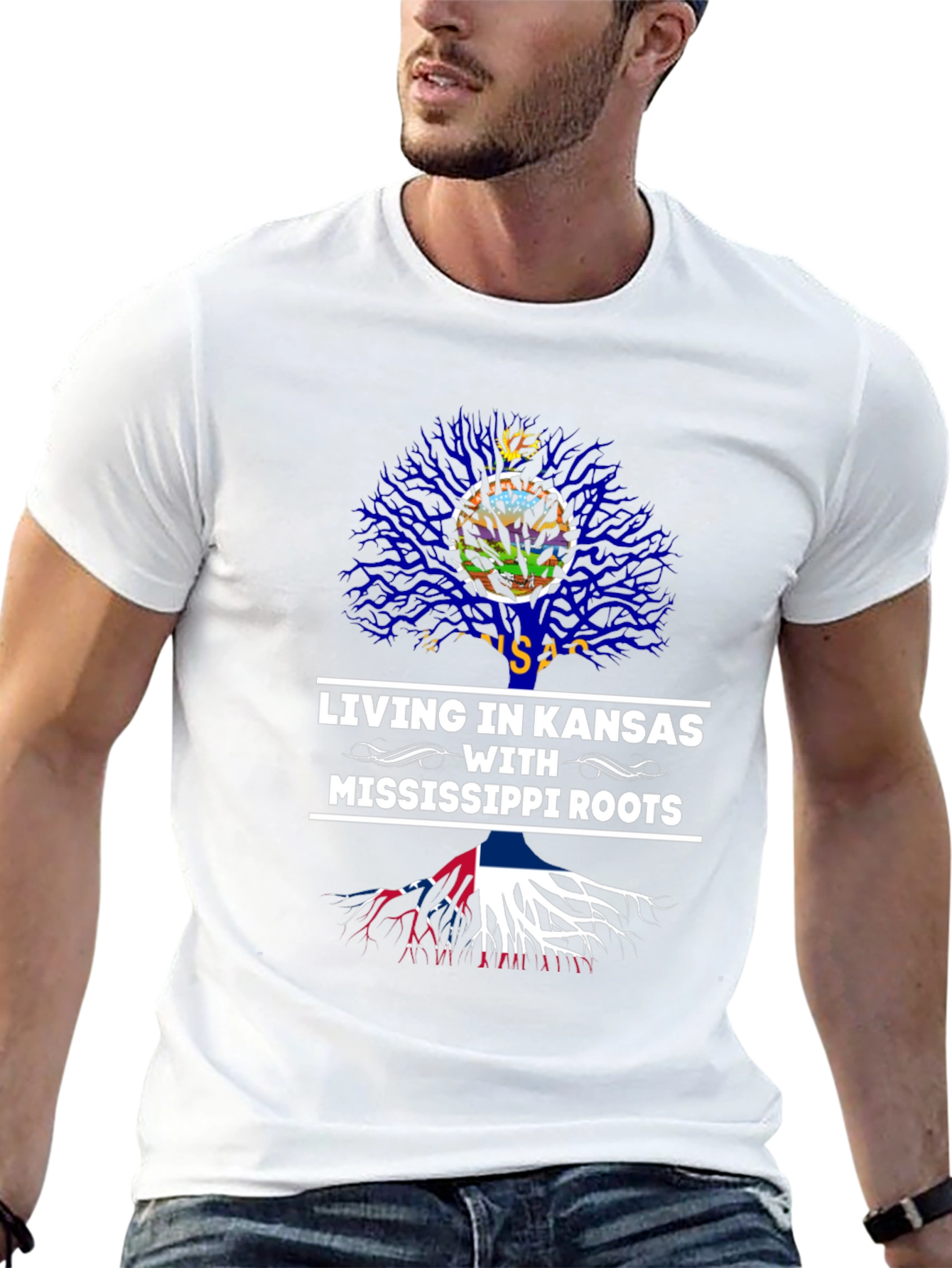 Kansas Roots T-Shirt | State Pride Tee