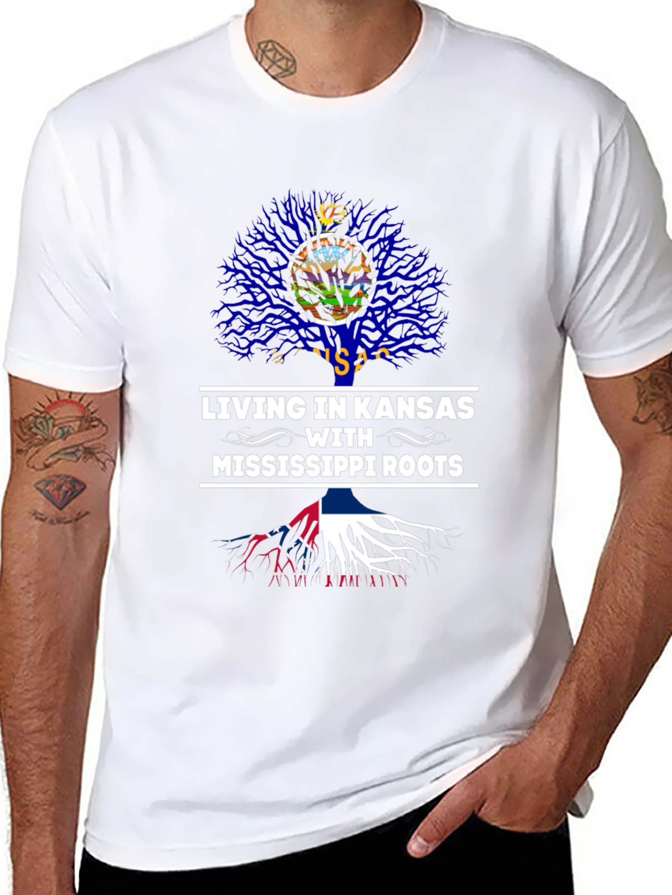 Kansas Roots T-Shirt | State Pride Tee