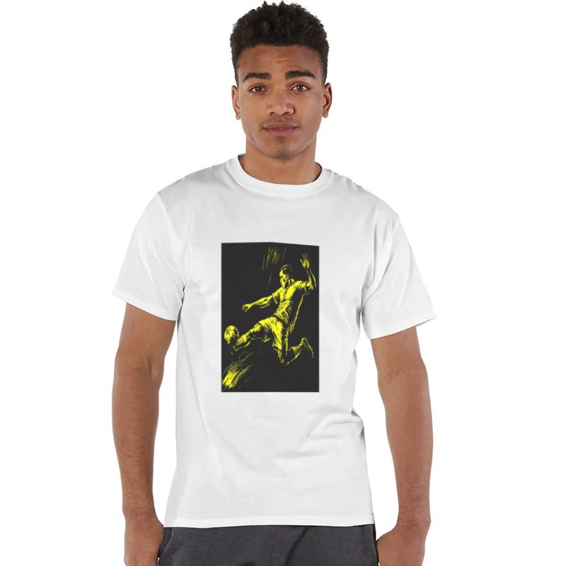 Dynamic Footballer,Illustration of Football Player