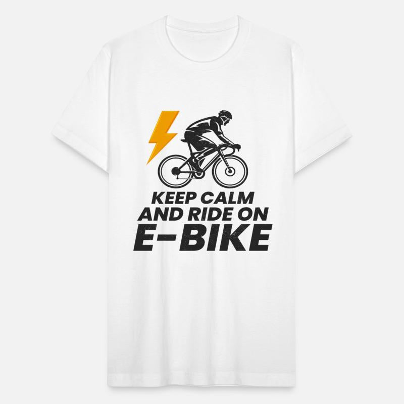 E-Bike Electric-Bike E-Cyclist Bicycling Rider