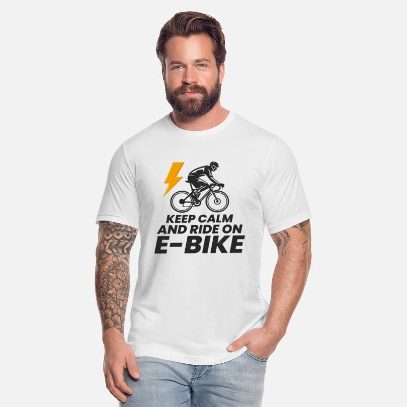 E-Bike Electric-Bike E-Cyclist Bicycling Rider