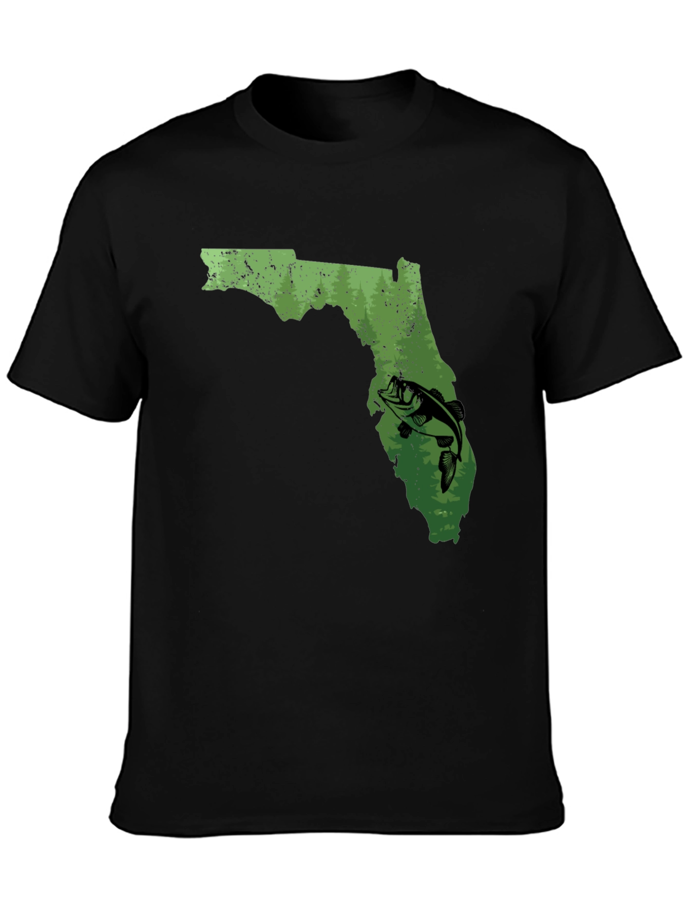 Florida Fishing Graphic T-Shirt