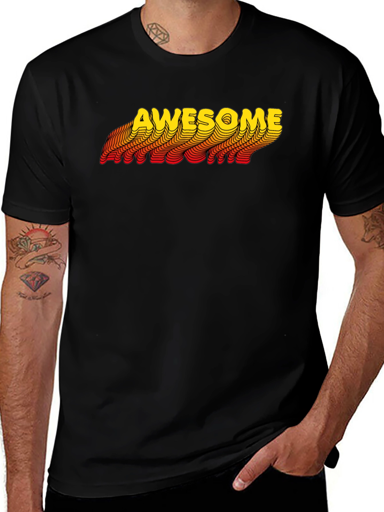 Awesome Retro Style Graphic T-Shirt